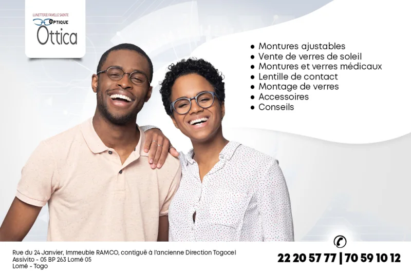 Visuel promotionnel Optique Ottica